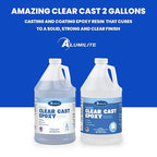 Alumilite Amazing Clear Cast Epoxy Resin Kit 2 Gallon - Image 2