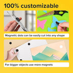 Peel-&-Stick Flexible Adhesive Magnets – 180 pcs Magnetic Dots - Image 3