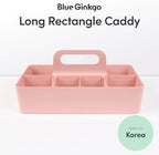 BLUE GINKGO Stackable Organizer Caddy, L-Rectangle, Made in Korea | Portable. - Image 2