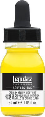 Liquitex Professional Acrylic Ink, 1-oz Jar, Cadmium Yellow Light Hue by Liquitex