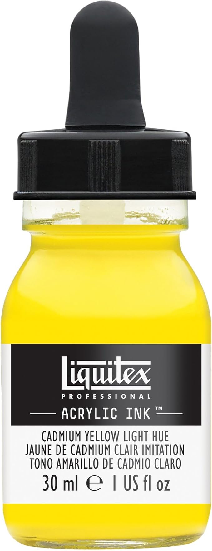 Liquitex Professional Acrylic Ink, 1-oz Jar, Cadmium Yellow Light Hue by Liquitex