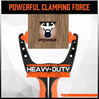 HORUSDY 8-Pack Spring Clamps Heavy Duty, 5-inch Large Plastic Clamps - Image 4