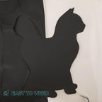 FUNKAKA Heat Transfer Vinyl Reflective Black HTV Roll, Reflective HTV Vinyl - Image 3