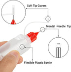 18PCS Precision Needle Tip Glue Applicator Bottles, 6 Color 30ML/1 OZ Fine - Image 2