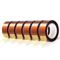 MEBMIK 6 Rolls 20mm x16m Heat Tape High Temperature Heat Resistant Tape Heat by MEBMIK