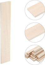 MECCANIXITY 6pcs Wood Sticks, 3/8"x 2.2" x 12" Rectangle Wooden Cube Wood - Image 3