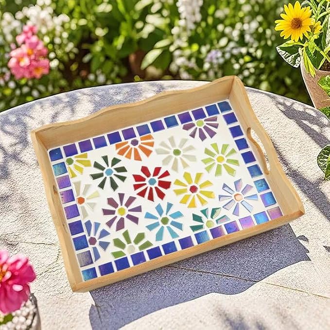 Youway Style Iridescent Glass Mosaic Tiles - Image 4
