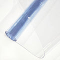 Clear Vinyl Fabric for Sewing, Transparent PVC Vinyl Roll 11.8" x 48" Super by JERLITU