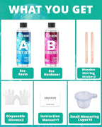 Crystal Clear Epoxy Resin Kit, 16OZ Epoxy Kit - Image 3