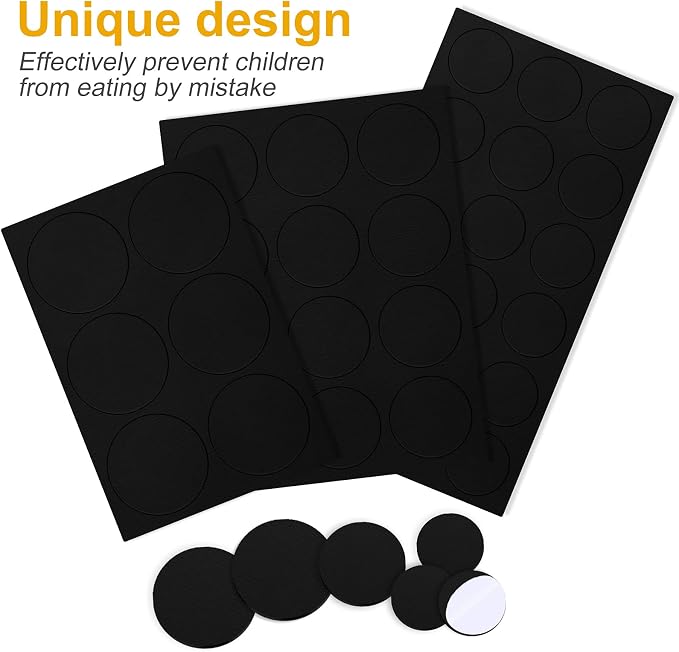 72 Pieces Round Craft Magnets Glass Ceramic Ferrite Magnet - Image 4