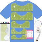 Vowlove Tshirt Ruler Guide for Vinyl Alignment by Vowlove