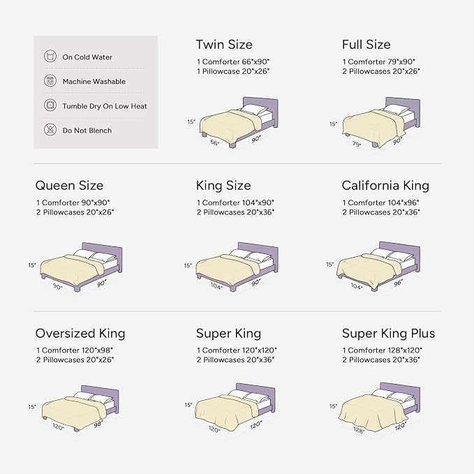 Andency Twin Comforter Set Sage Green, 2 Pieces Kids Comforter Sets - Image 8