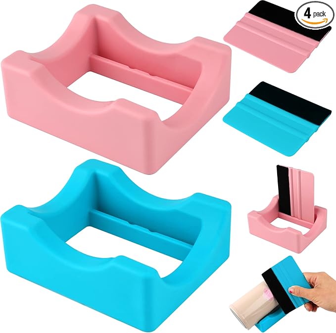 Silicone Cup Cradle for Tumblers, 2 Pack Tumbler Holder for Crafts by GUBCUB