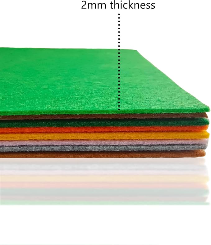 Jtnohx Stiff Felt, 2mm Thick Felt Sheets - Image 5