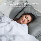 4 Pack Cooling Pillow Cases, Viscose Derived from Bamboo Pillow Protectors - Image 6