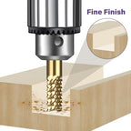 Titanium Coated Engraving Milling Cutter Carbide Bits, 1/8'' Shank, 10 Pieces - Image 4