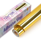 HTVRONT Gold Chrome Permanent Vinyl by HTVRONT