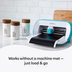 Cricut Joy Smart Permanent Vinyl, Aqua - 4ft Roll - Image 3