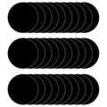 30Pcs 4 inch Black Acrylic Discs Acrylic Circle Blanks, Round Acrylic Sheets by DARENYI