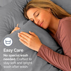 Body Pillowcases Set of 4-20x54 Long Body Pillow Case - Image 5