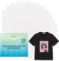 HTVRONT Sublimation HTV Sheets for Cotton Fabric by HTVRONT