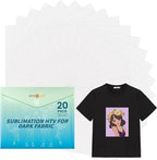 HTVRONT Sublimation HTV Sheets for Cotton Fabric by HTVRONT