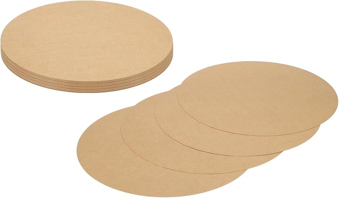 MECCANIXITY 24 Pcs Circle Card Stock, 14.2 Inch Round Cutouts Paper Thick by MECCANIXITY