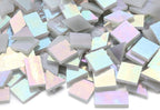 Iridescent Mosaic Tiles 200 Pieces Stained Glass Tile Pieces - Image 2