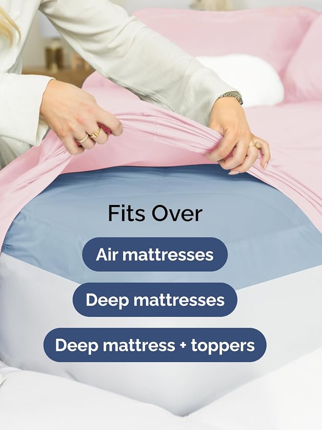 Extra Deep Twin Sheet Set - Image 6