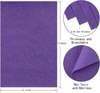 HaoFeiJH Purple Felt Fabric Sheets - Image 2