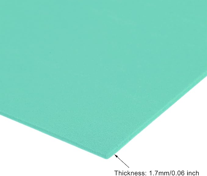 uxcell Blue EVA Foam Sheets 11 x 8 inch 1.7mm Thickness - Image 3
