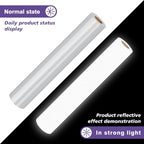 TUMIYA Heat Transfer Vinyl Reflective Light Gray HTV Roll, Reflective HTV Vinyl - Image 3