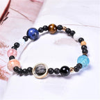 ONLYJUMP Planet Bracelet Solar System Universe Galaxy Bracelet Handmade Natural - Image 8