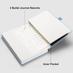 RETTACY Blank Journal Notebook, 192 Pages, A5 Medium Size | Leather Hardcover - Image 7