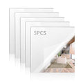 5pack Mirror Acrylic Sheets, Rigid Tinted Mirror Acrylic by PTSGCAI