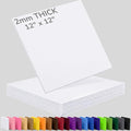2mm Stiff Felt Sheets 12" X 12" | Thick Polyester Felt Material, DIY Craft by Luceinvita