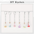 BESARME 1130PCS Keychain Making Kit Jump Rings - Image 4