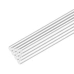 M METERXITY 10-Pack Acrylic Round Rods, 11.81 x 0.28 Inch/ 300 x 7 mm Clear by MMETERXITY