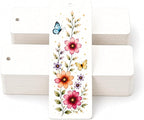 DSYIL 200 PCS Blank Bookmarks Bulks – White Paper Book Mark Blanks 350GSM - Image 8