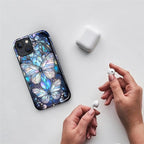 ZHEGAILIAN Case for iPhone 15, Stained Glass Butterfly Aesthetic Durable - Image 3
