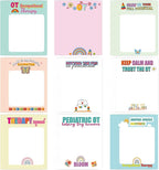 Occupational Therapists Sticky Notes Gifts, 9 Pack OT Notepads 3x4 Inch Gifts by Lovarywow
