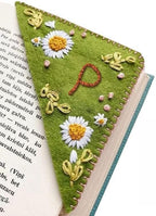 MOTEERLLU Personalized Hand Embroidered Corner Bookmark - Image 2