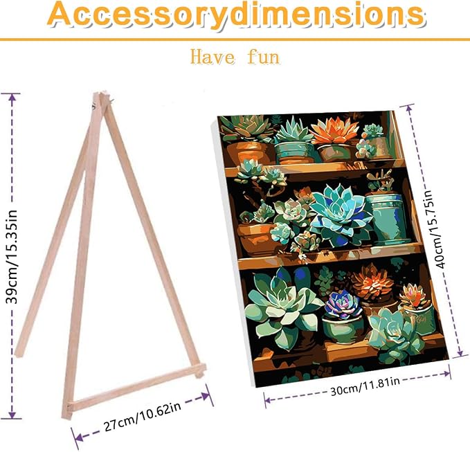Meothan Framed Paint by Numbers Kits - Image 2
