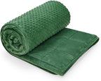 TONGDADA Minky Weighted Blanket | 40''x60'', 10lbs | Cozy and Soft Minky - Image 3