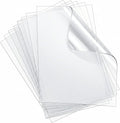50Pcs Acetate Sheets for Crafts 6.30×4.33in Heat Resistant Clear Acetate Sheets by Unknown