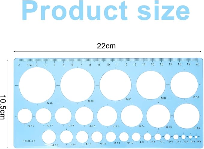 Circle Template Circle Stencil Circle Template - Image 2