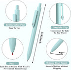 Piochoo Gel Pens, Cute Office School Supplies Gifts - Image 3
