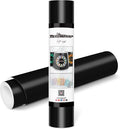 TECKWRAP Permanent Adhesive Vinyl 12" x 10ft, Matte Black by TECKWRAP