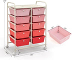 BECOMFORT 10-Drawer Rolling Cart - Image 3