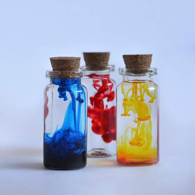 Kingrol 70 Pack 30ml Cork Stoppers Glass Bottles, Wishing Bottles - Image 6